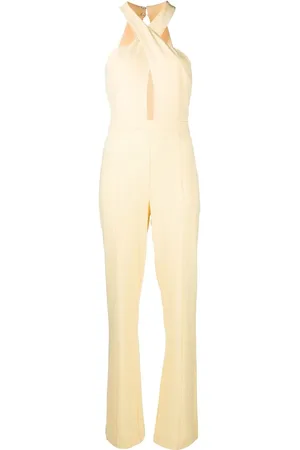 Patrizia Pepe Crossover-straps sleeveless jumpsuit
