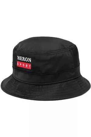 Heron Preston HPNY logo-patch bucket hat