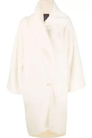 John Galliano 2000s wrap-design wool coat