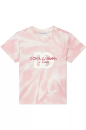 Dolce & Gabbana DG logo tie-dye T-shirt
