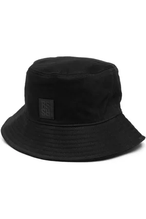 RAF SIMONS Logo-patch bucket hat