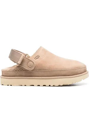 UGG Goldenstar suede flatform clogs