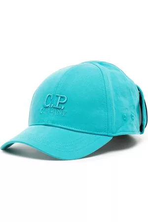 C.P. Company Embroidered-logo Goggles-detail cap