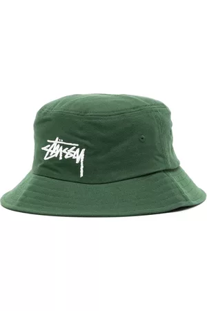 STUSSY Embroidered-logo bucket-hat