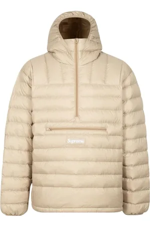 Supreme Micro down half-zip hooded jacket