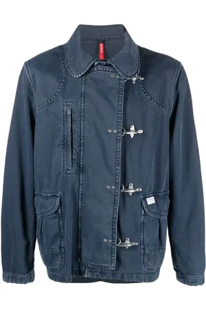 FAY Clip-fastening denim jacket