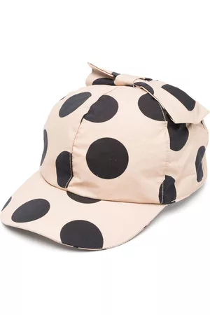 MONNALISA Polka-dot print cotton cap