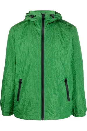 Diesel Crinkled-finish windbreaker