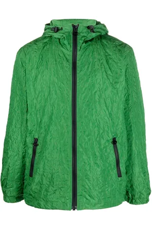 Diesel Crinkled-finish windbreaker