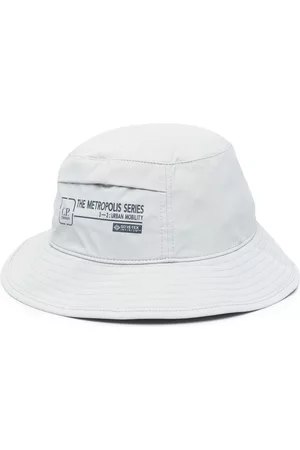 C.P. Company Slogan-print bucket hat