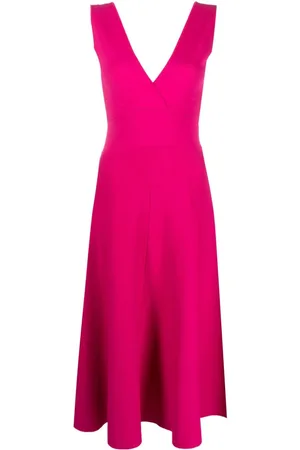 P.A.R.O.S.H. V-neck midi dress