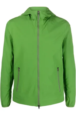 HERNO High-neck hooded jacket