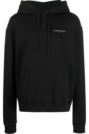 Ih Nom Uh Nit Graphic-print cotton hoodie