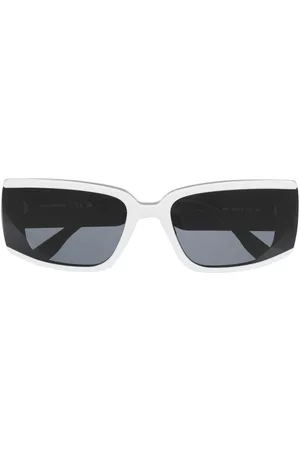 Karl Lagerfeld Rectangular-frame logo sunglasses