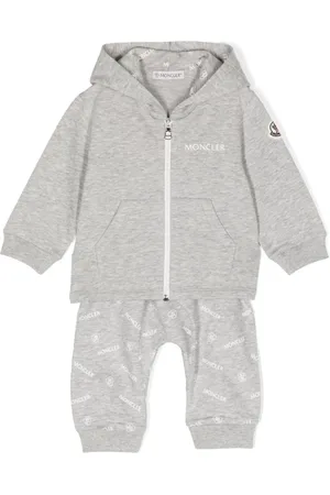 Moncler Logo-print cotton tracksuit set