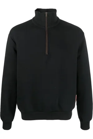 Acne Studios High-neck half-zip sweatshirt