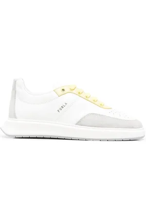 Furla Contrast lace-up sneakers