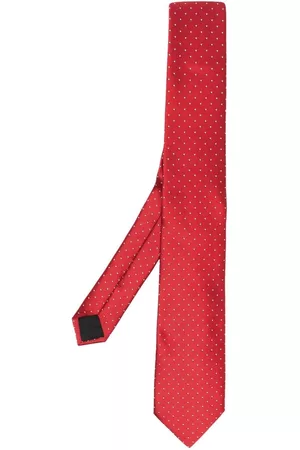 Lanvin Embroidered silk tie