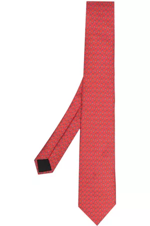 Lanvin Embroidered silk tie