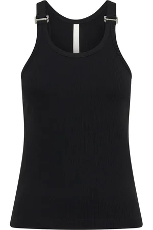 DION LEE E-Hoop ribbed tank top