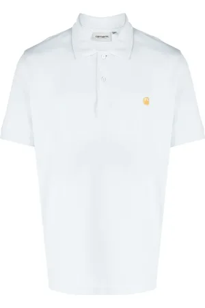 Carhartt Embroidered-logo polo shirt