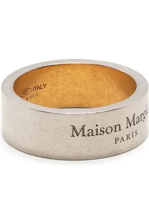 Maison Margiela Logo-engraved ring