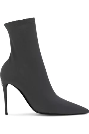 Dolce & Gabbana Pointed-toe heeled sock boots