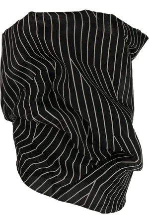 Rick Owens Asymmetric silk blouse