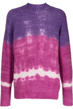 Isabel Marant Henley tie-dye sweater