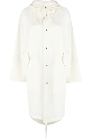 Jil Sander Logo-print drawstring coat