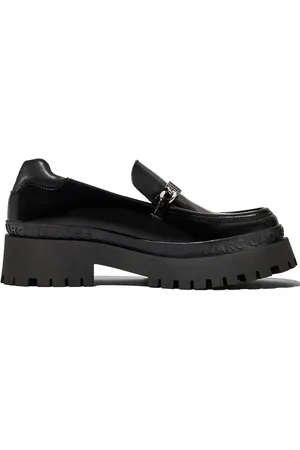 Marc Jacobs The Loafer leather platform loafers
