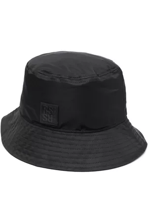 RAF SIMONS Logo-patch bucket hat