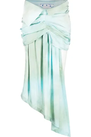OFF-WHITE Ombr??-effect dual-tone skirt