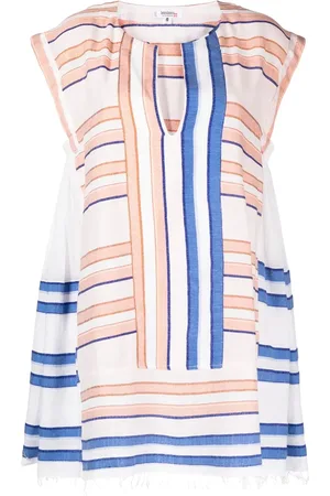 Lemlem Eskedar stripe-pattern caftan dress