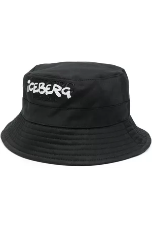 Iceberg Logo detail bucket hat
