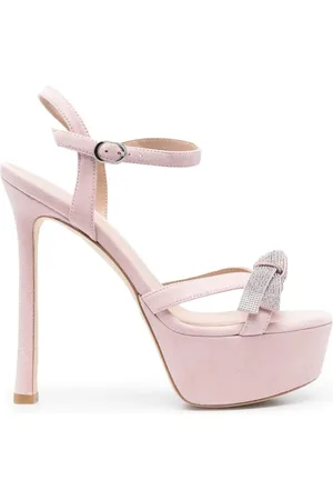 Stuart Weitzman SW Mega Bow 160mm sandals