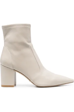 Stuart Weitzman 80mm pointed leather boots