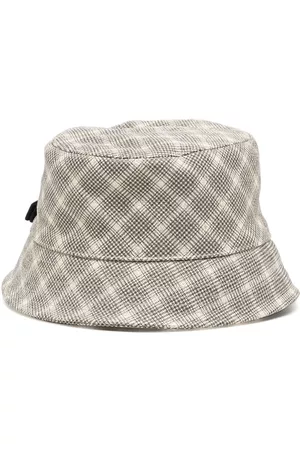 Salvatore Ferragamo Check-print bucket hat