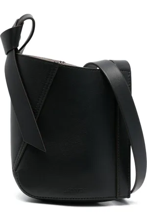 Lanvin Hobo Tie leather shoulder bag