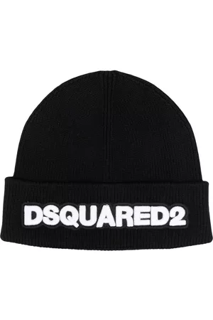 Dsquared2 Logo-patch beanie hat
