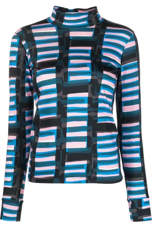 Colville Piano-print high-neck top