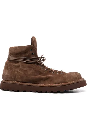 MARSÈLL Lace-up suede boots