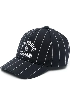 Emporio Armani Logo-detail cotton cap