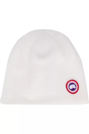 Canada Goose Logo-patch knitted beanie
