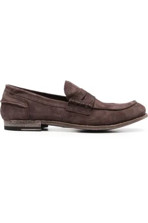 Officine creative Flat suede loafers