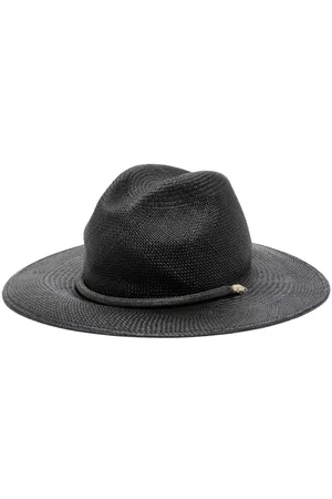 Brunello Cucinelli Woven straw trilby hat