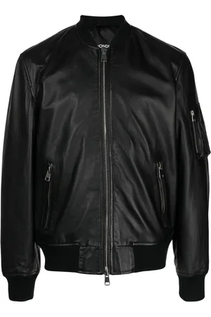 Dondup Leather bomber jacket