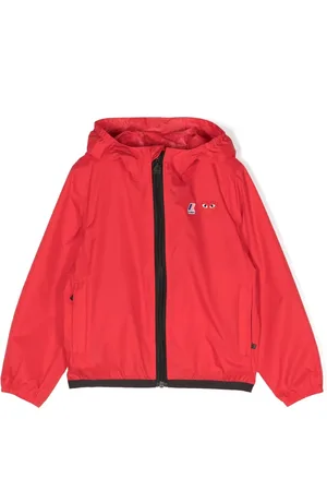 Comme des Garçons Logo-patch hooded jacket
