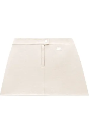 Courrèges Iconique vinyl skirt