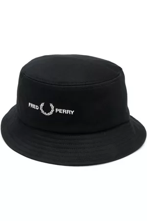 Fred Perry Logo-embroidered bucket hat